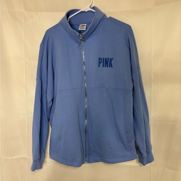 Womens size small Victoria’s Secret oversized zip up sweatshirt/jacket, #E1000 - Picture 1 of 4